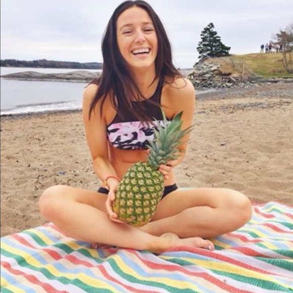 lululemon athletica Other - Lululemon Salty Swim Reversible Racerback Tie Back